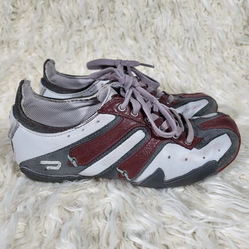 Diesel Black Brown and Grey Sneakers Womens Size US 7.5 / EU 38 - Picture 3 of 10